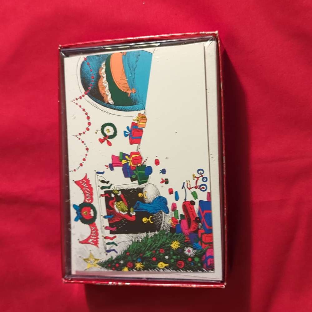 Dr. Seuss Grinch Christmas Cards NIB